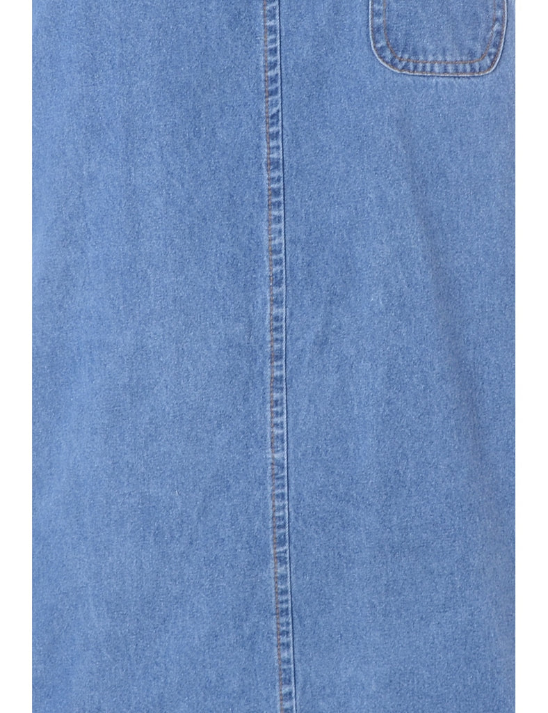Beyond Retro Label Label Heather Shortened Denim Dress