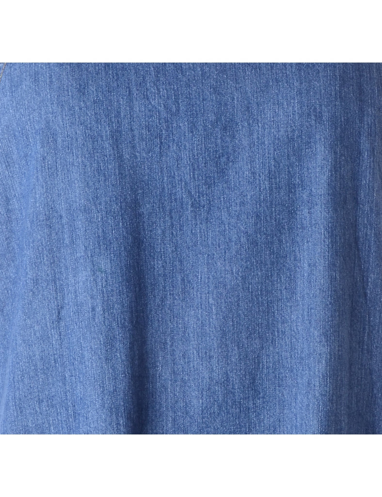 Beyond Retro Label Label Heather Shortened Denim Dress