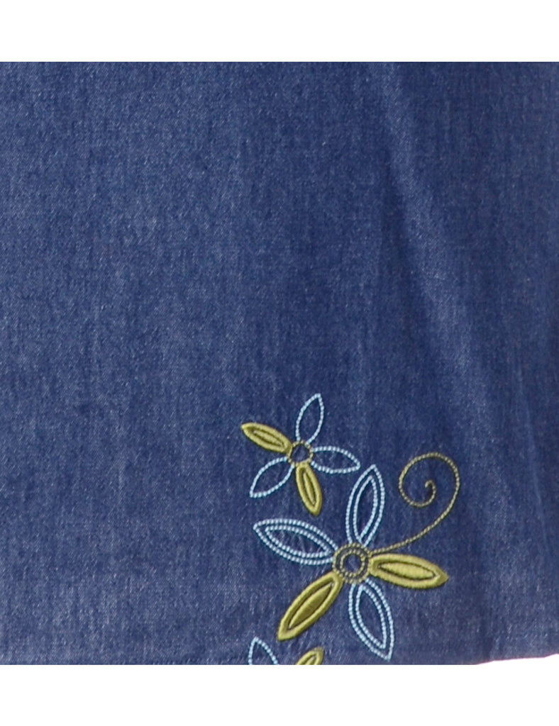 Beyond Retro Label Label Heather Shortened Denim Dress