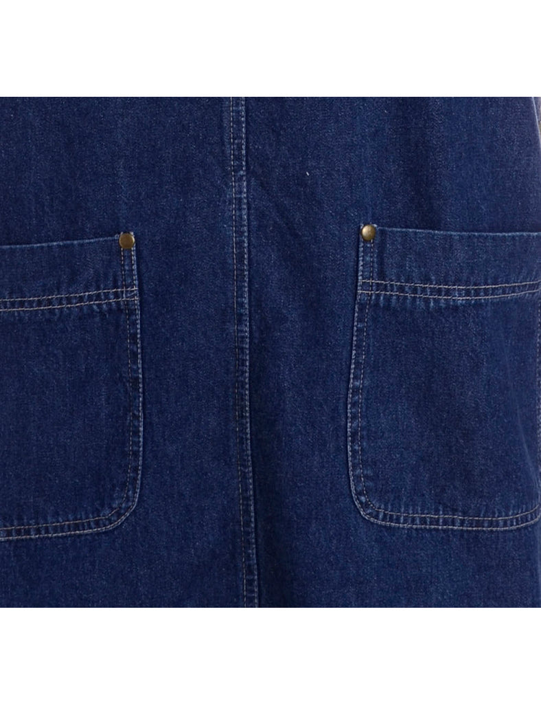 Beyond Retro Label Label Heather Shortened Denim Dress