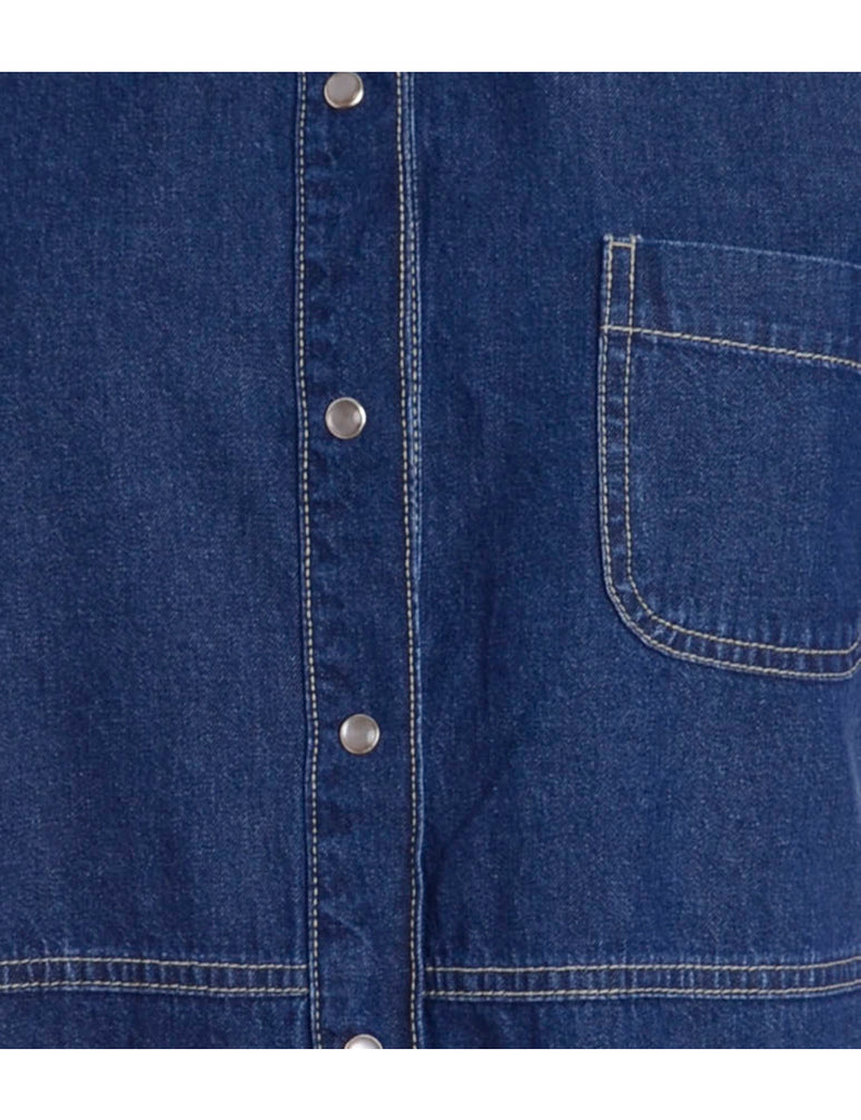 Beyond Retro Label Label Heather Shortened Denim Dress