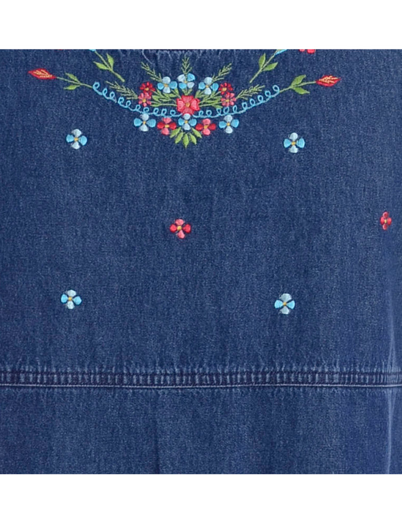 Beyond Retro Label Label Heather Shortened Denim Dress