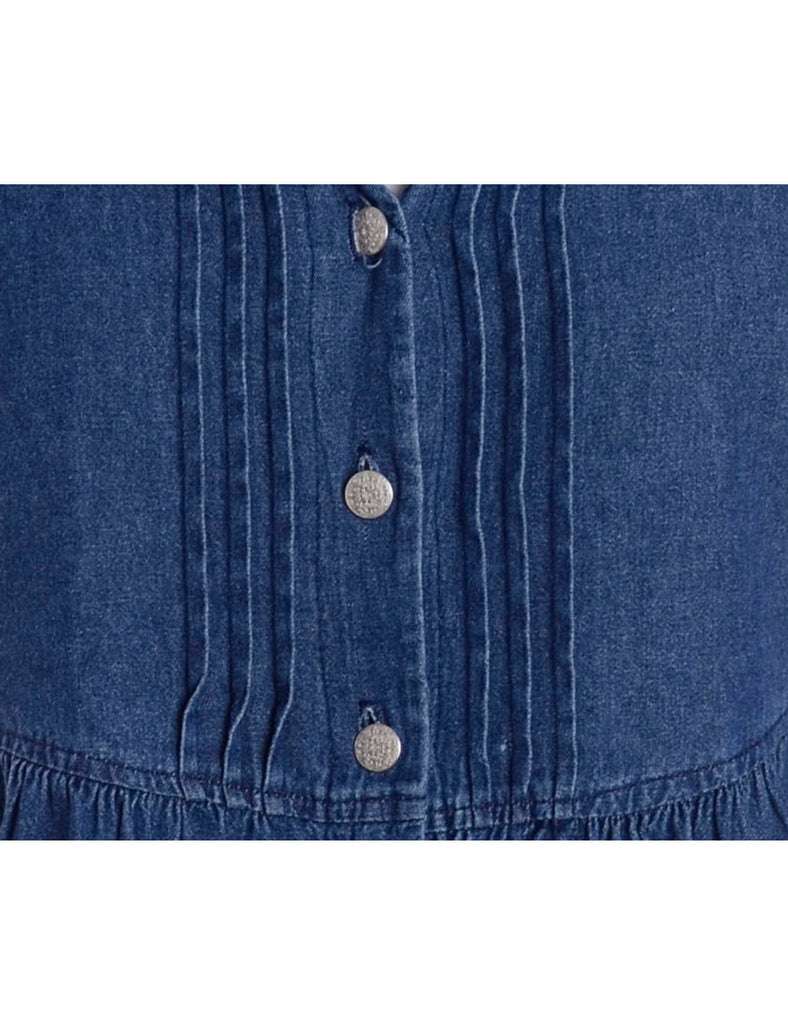 Beyond Retro Label Label Heather Shortened Denim Dress
