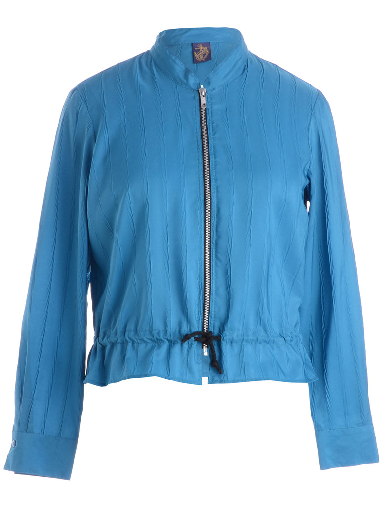 Beyond Retro Label Label Hena Drawstring Hem Bomber