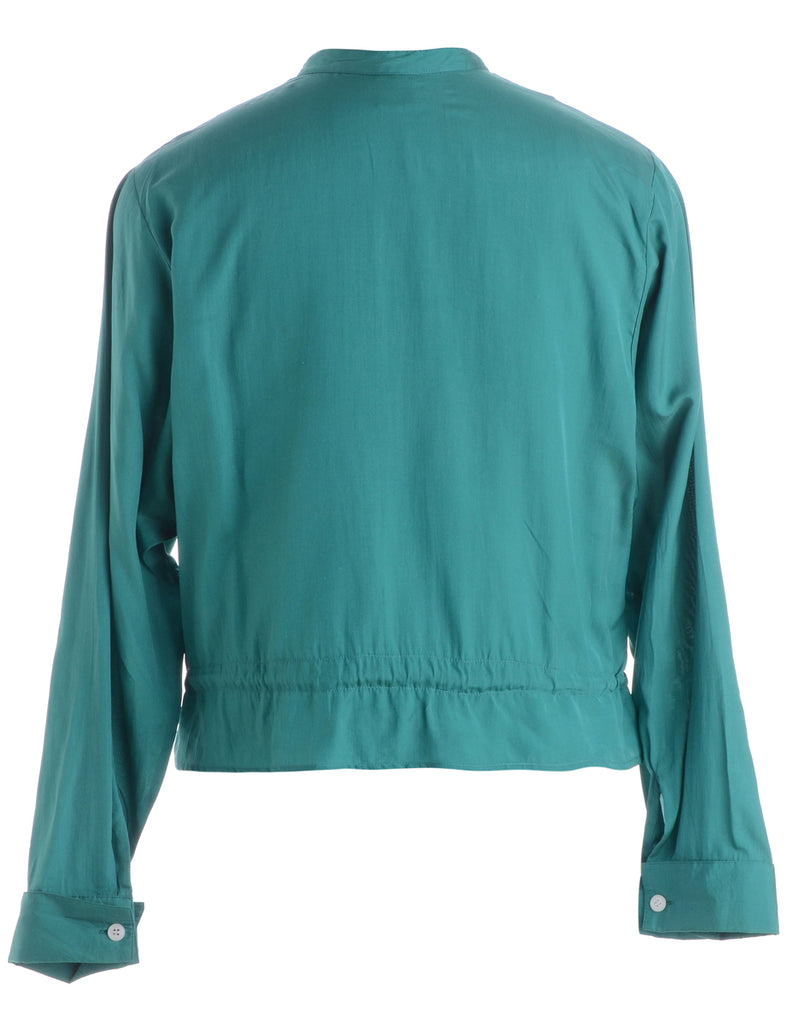 Beyond Retro Label Label Hena Drawstring Hem Bomber
