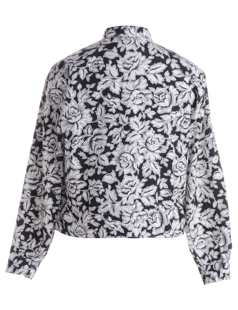 Beyond Retro Label Label Hena Drawstring Hem Bomber