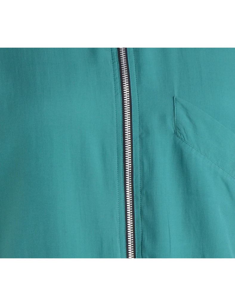 Beyond Retro Label Label Hena Drawstring Hem Bomber