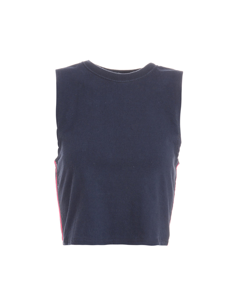 Beyond Retro Label Label Holly Side Stripe Sports Vest
