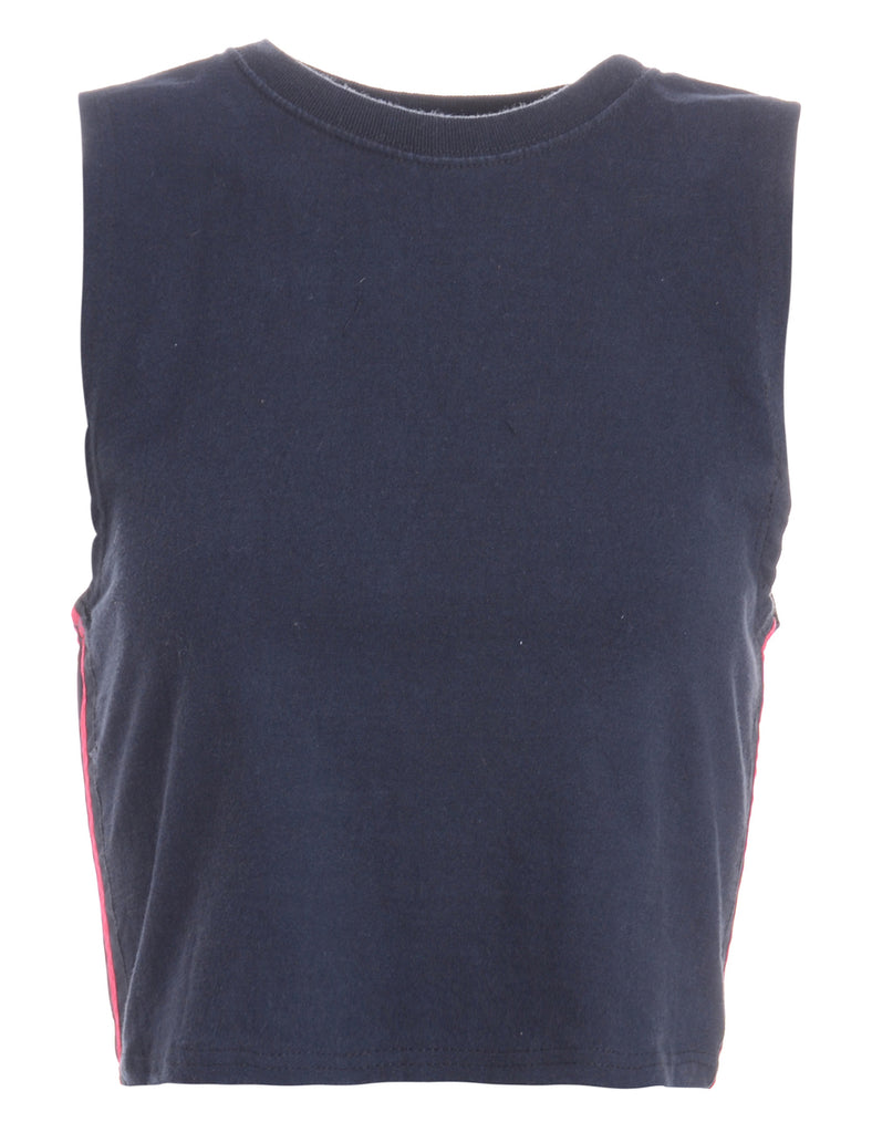 Beyond Retro Label Label Holly Side Stripe Sports Vest