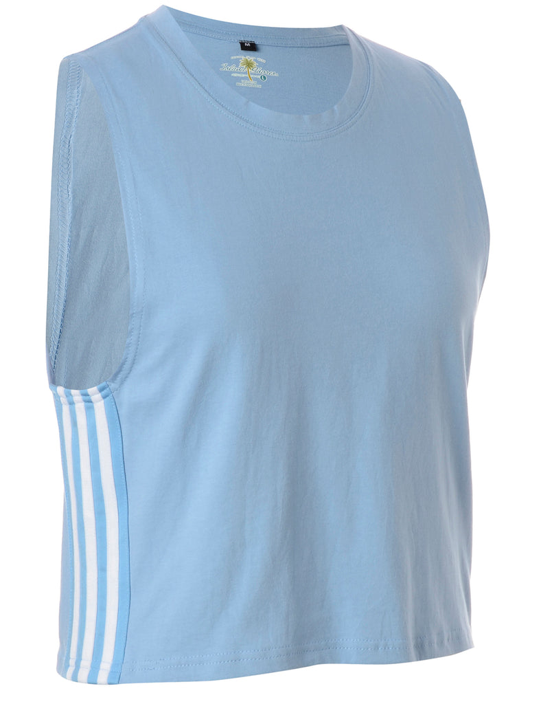 Beyond Retro Label Label Holly Side Stripe Sports Vest