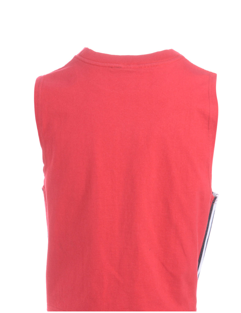 Beyond Retro Label Label Holly Side Stripe Sports Vest