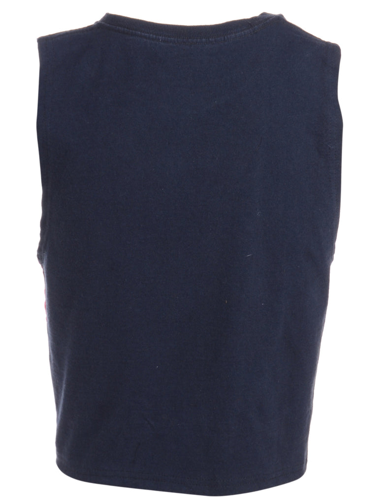Beyond Retro Label Label Holly Side Stripe Sports Vest