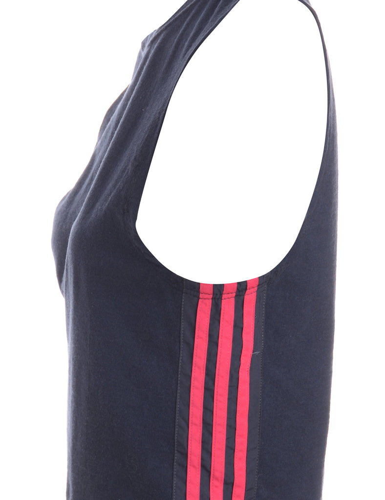 Beyond Retro Label Label Holly Side Stripe Sports Vest
