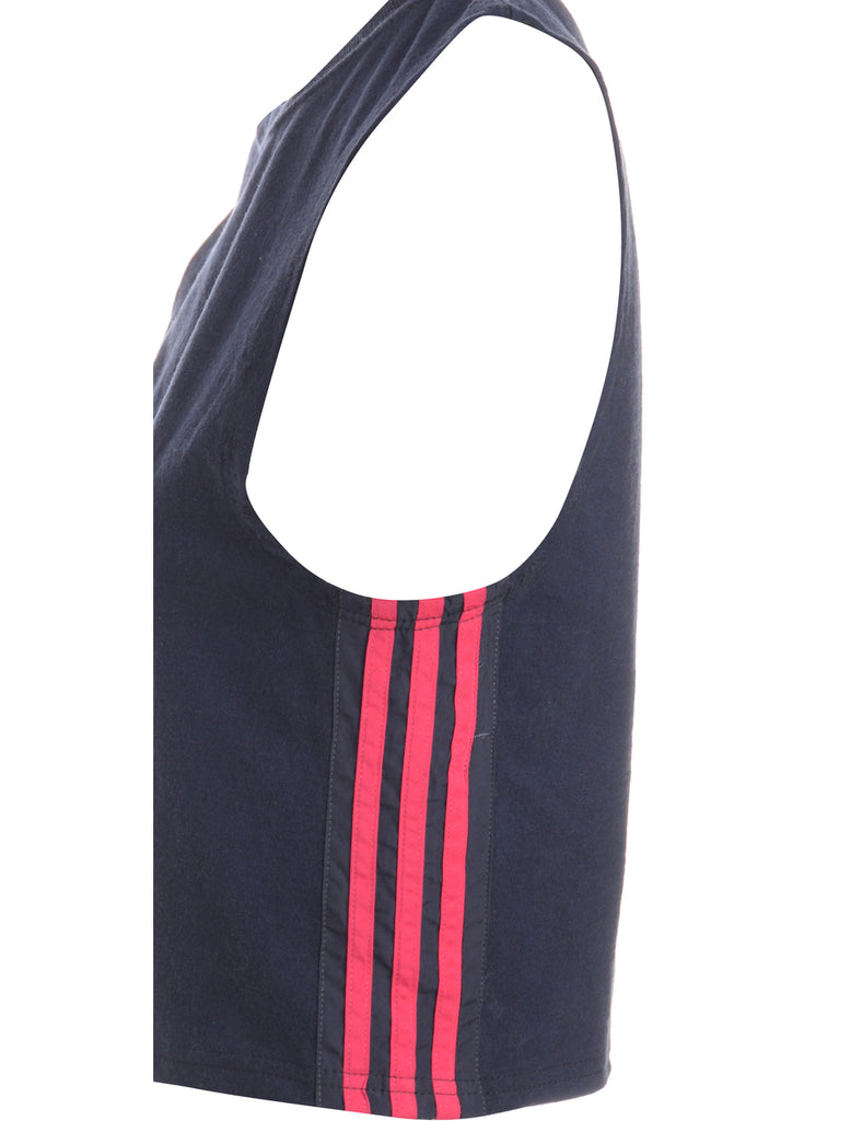 Beyond Retro Label Label Holly Side Stripe Sports Vest