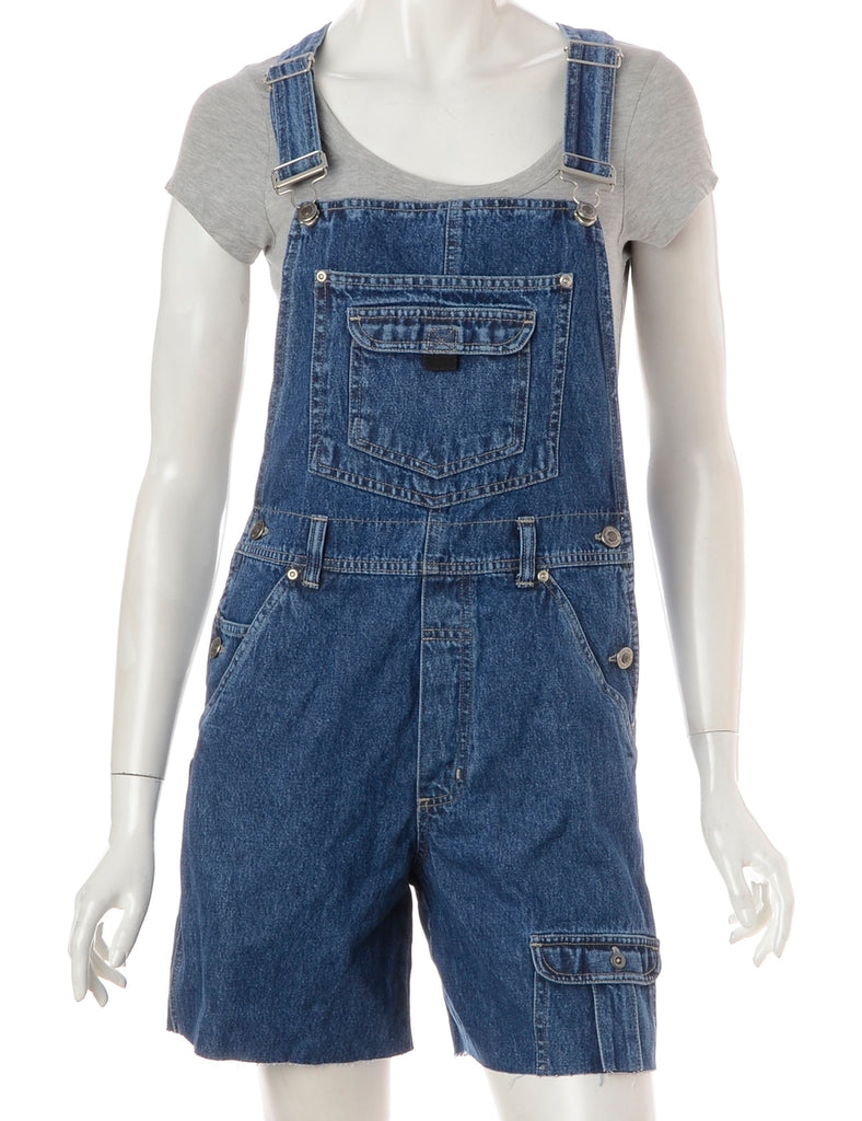 Beyond Retro Label Label Jackie Cropped Denim Dungarees