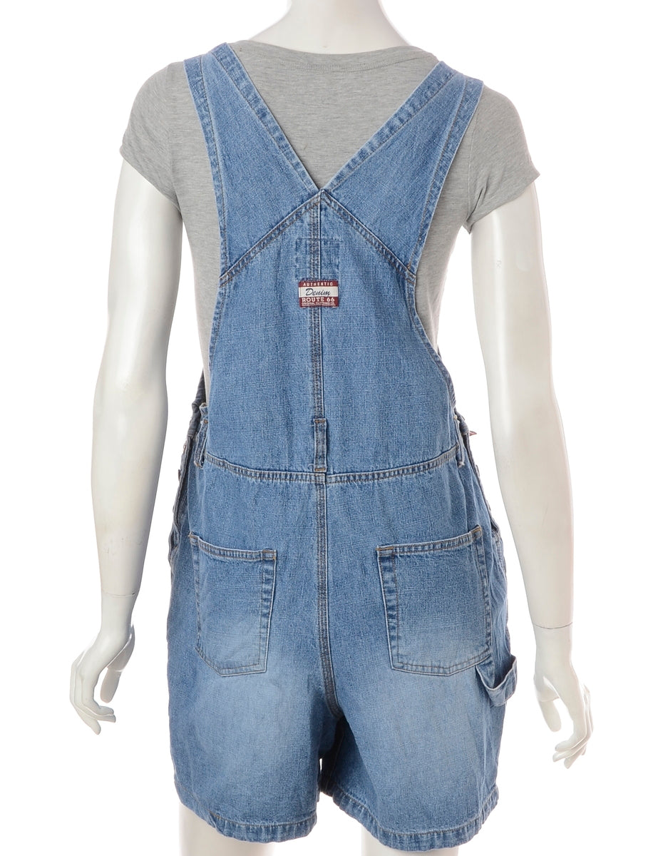 Women s Beyond Retro Label Label Jackie Cropped Denim Dungarees Denim M Beyond Retro