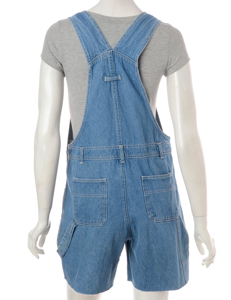 Beyond Retro Label Label Jackie Cropped Denim Dungarees