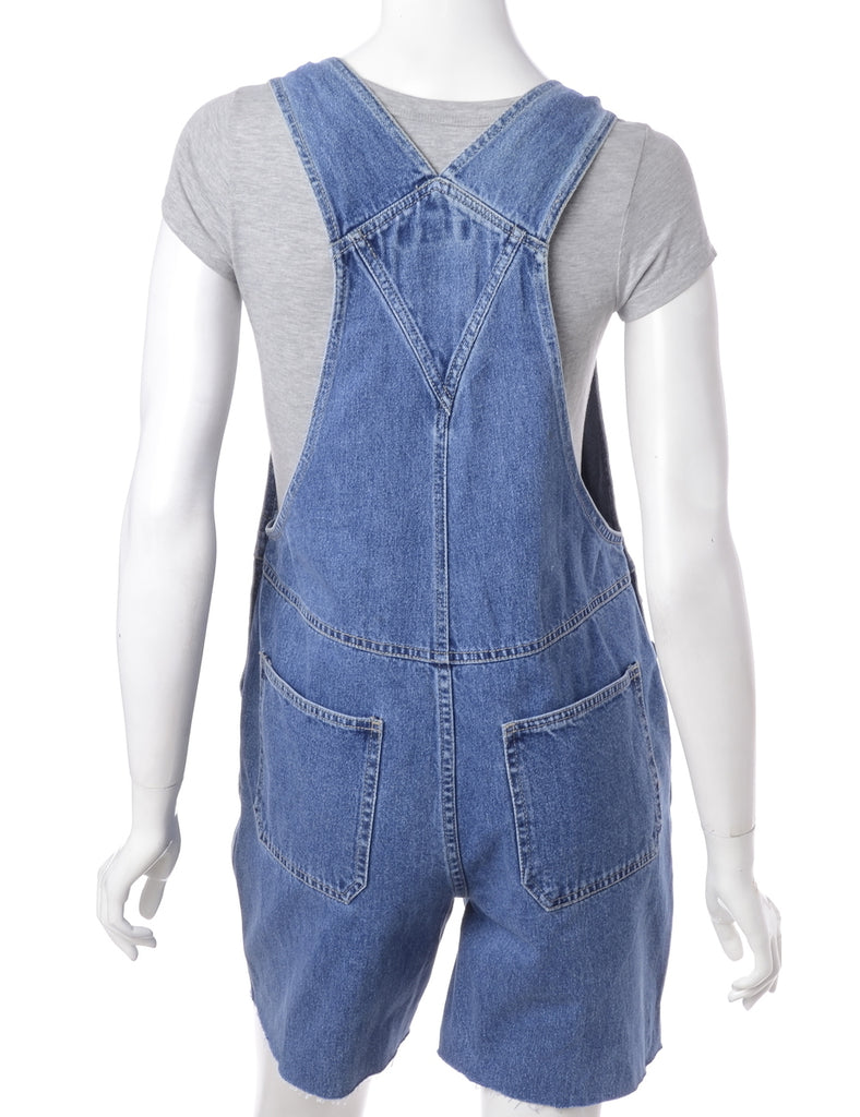 Beyond Retro Label Label Jackie Cropped Denim Dungarees