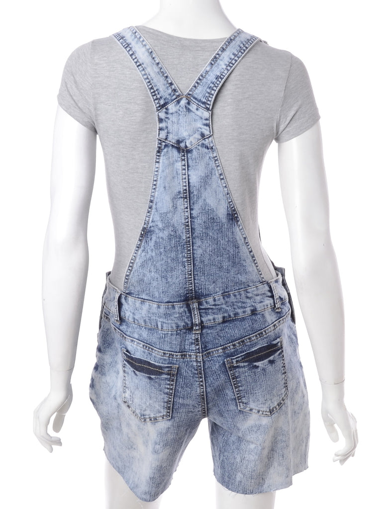 Beyond Retro Label Label Jackie Cropped Denim Dungarees