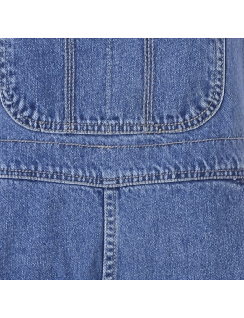 Beyond Retro Label Label Jackie Cropped Denim Dungarees