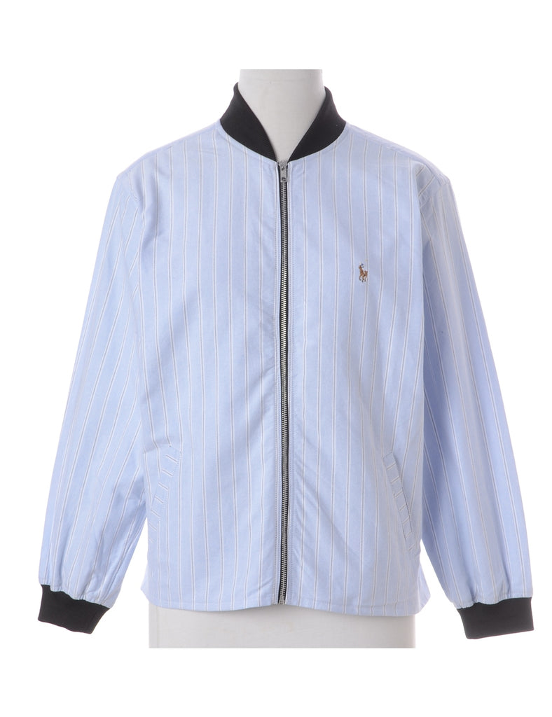 Beyond Retro Label Label Jamie Branded Straight Hem Bomber Jacket