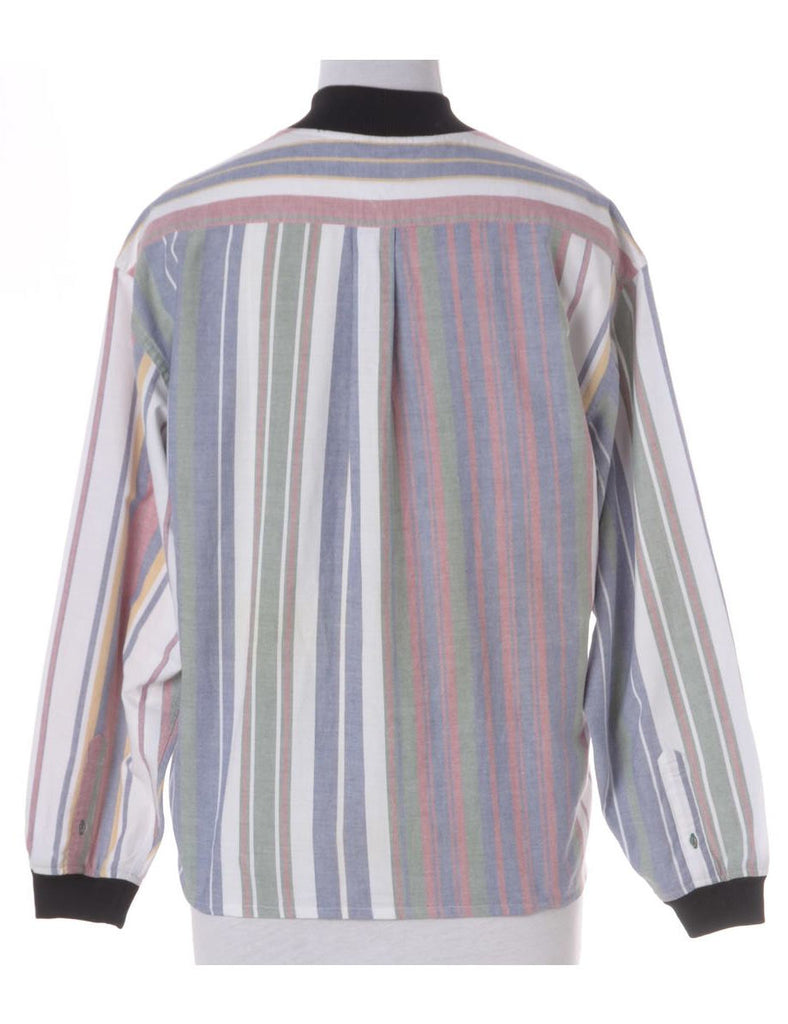 Beyond Retro Label Label Jamie Branded Straight Hem Bomber Jacket