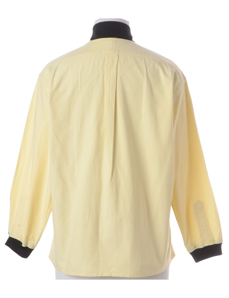 Beyond Retro Label Label Jamie Branded Straight Hem Bomber Jacket