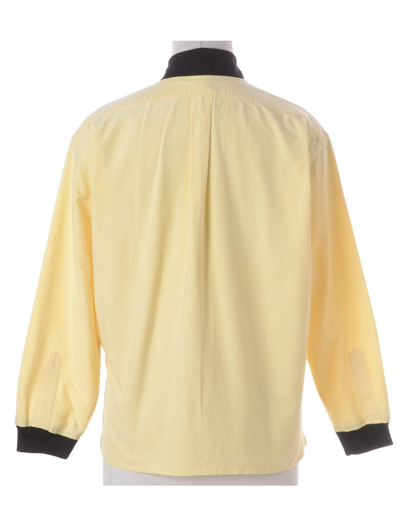 Beyond Retro Label Label Jamie Branded Straight Hem Bomber Jacket