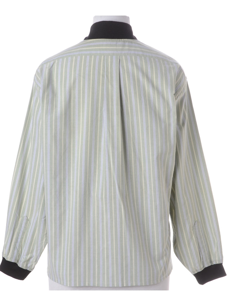 Label Jamie Branded Straight Hem Bomber Jacket
