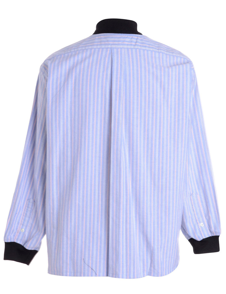 Beyond Retro Label Label Jamie Branded Straight Hem Bomber Jacket