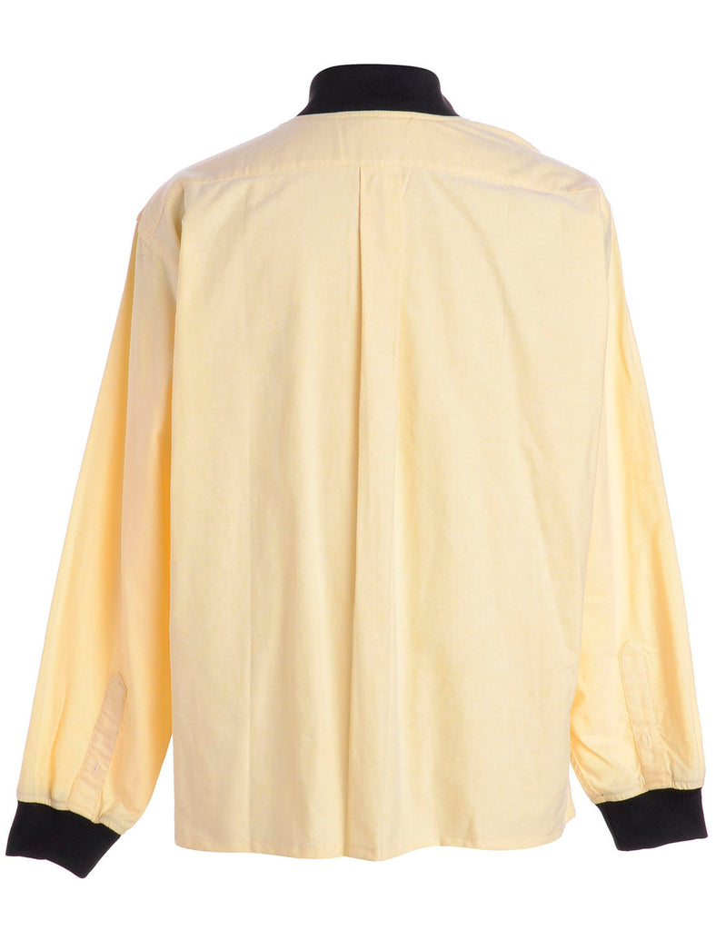 Beyond Retro Label Label Jamie Branded Straight Hem Bomber Jacket