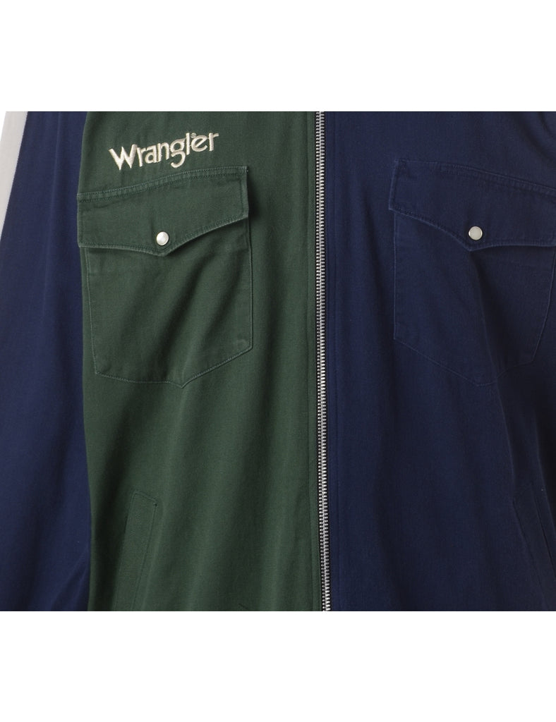 Beyond Retro Label Label Jamie Branded Straight Hem Bomber Jacket