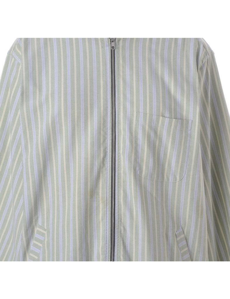 Label Jamie Branded Straight Hem Bomber Jacket