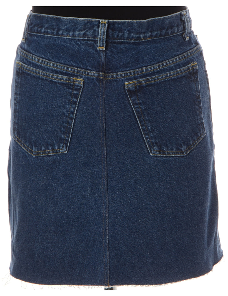 Beyond Retro Label Label Jess Denim Jeans Mini Skirt