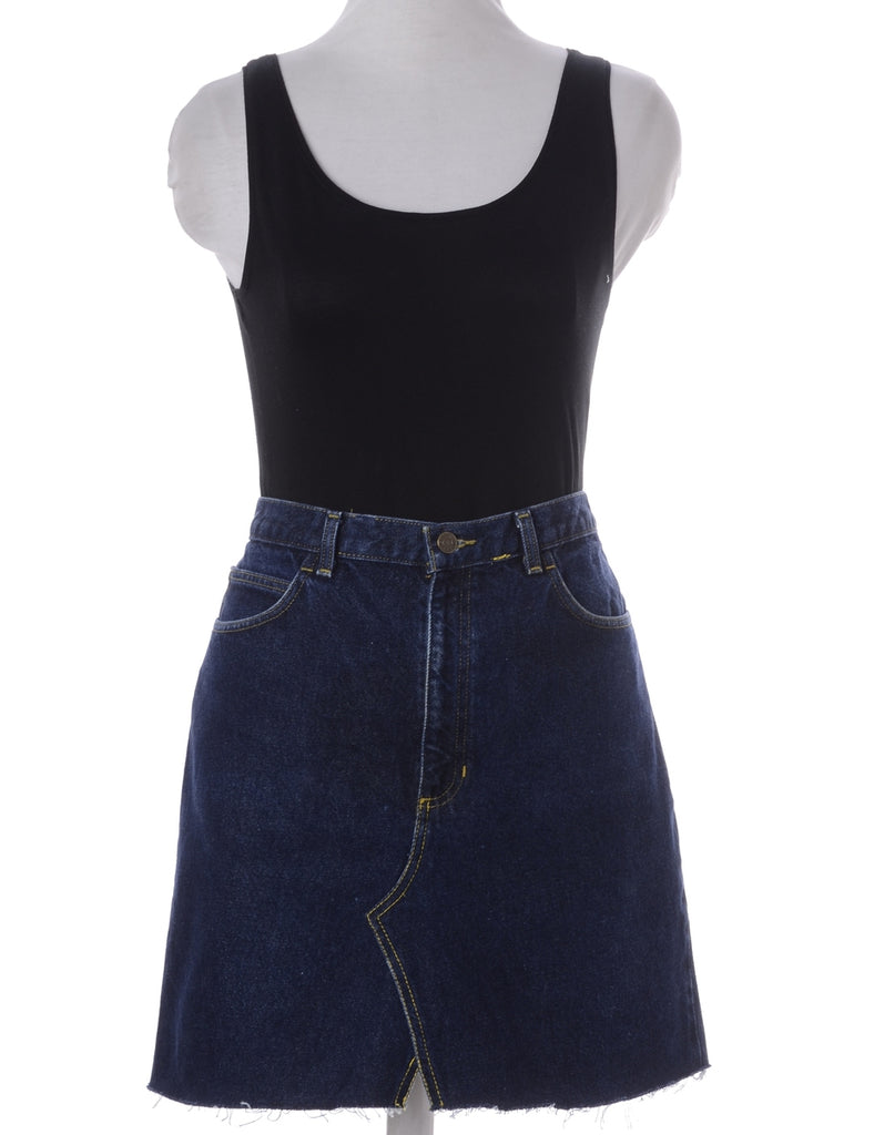 Beyond Retro Label Label Jess Denim Jeans Mini Skirt