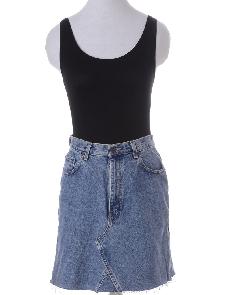Beyond Retro Label Label Jess Denim Jeans Mini Skirt