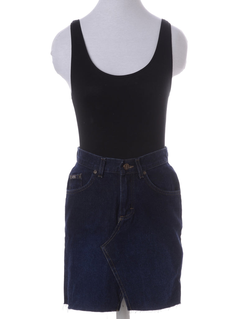 Beyond Retro Label Label Jess Denim Jeans Mini Skirt
