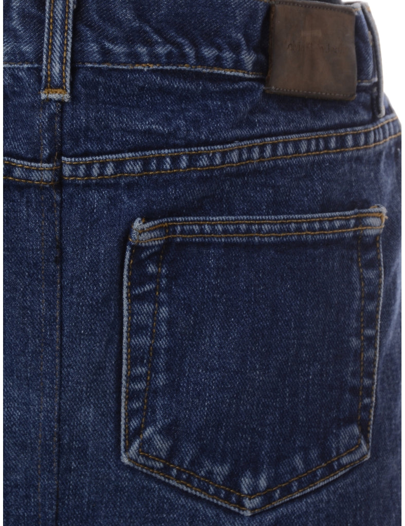 Beyond Retro Label Label Jess Denim Jeans Mini Skirt