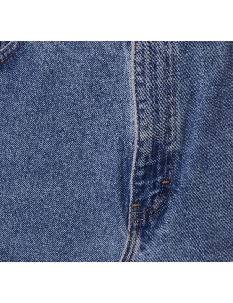 Beyond Retro Label Label Jess Denim Jeans Mini Skirt