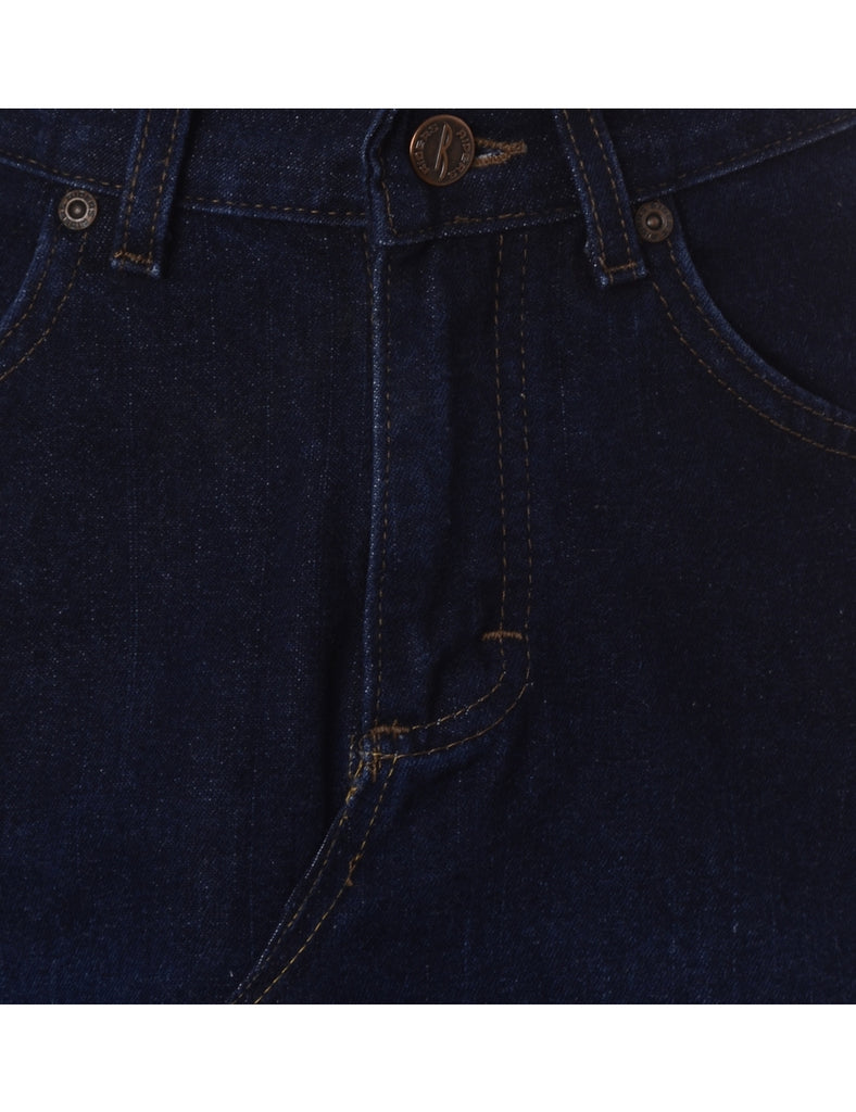 Beyond Retro Label Label Jess Denim Jeans Mini Skirt