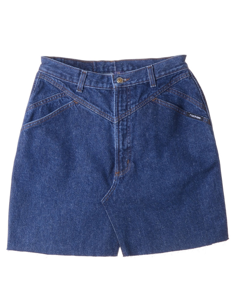 Beyond Retro Label Label Jess Denim Mini Skirt