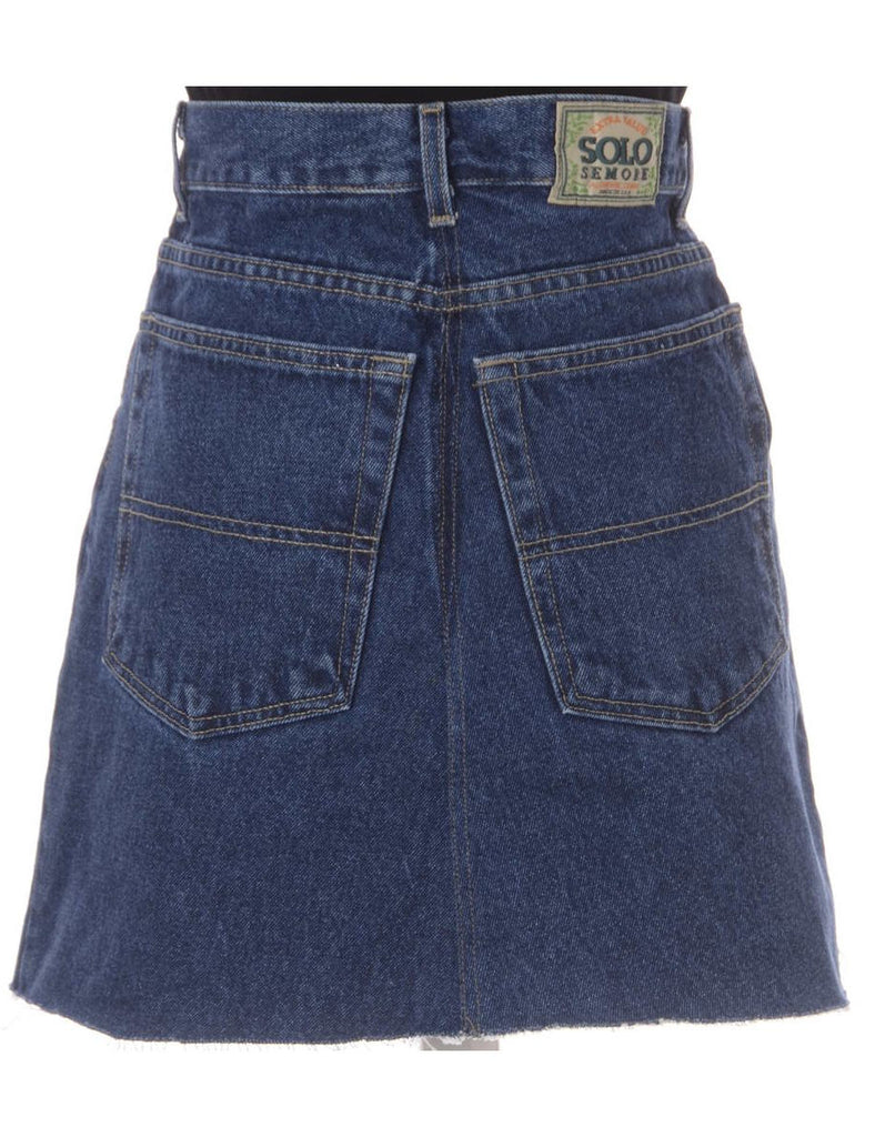 Beyond Retro Label Label Jess Denim Mini Skirt