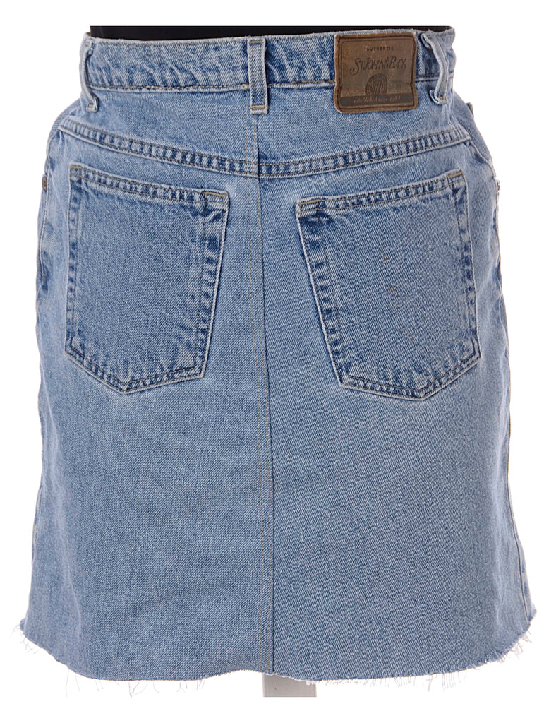 Beyond Retro Label Label Jess Denim Mini Skirt