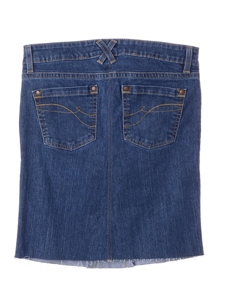Beyond Retro Label Label Jess Denim Mini Skirt