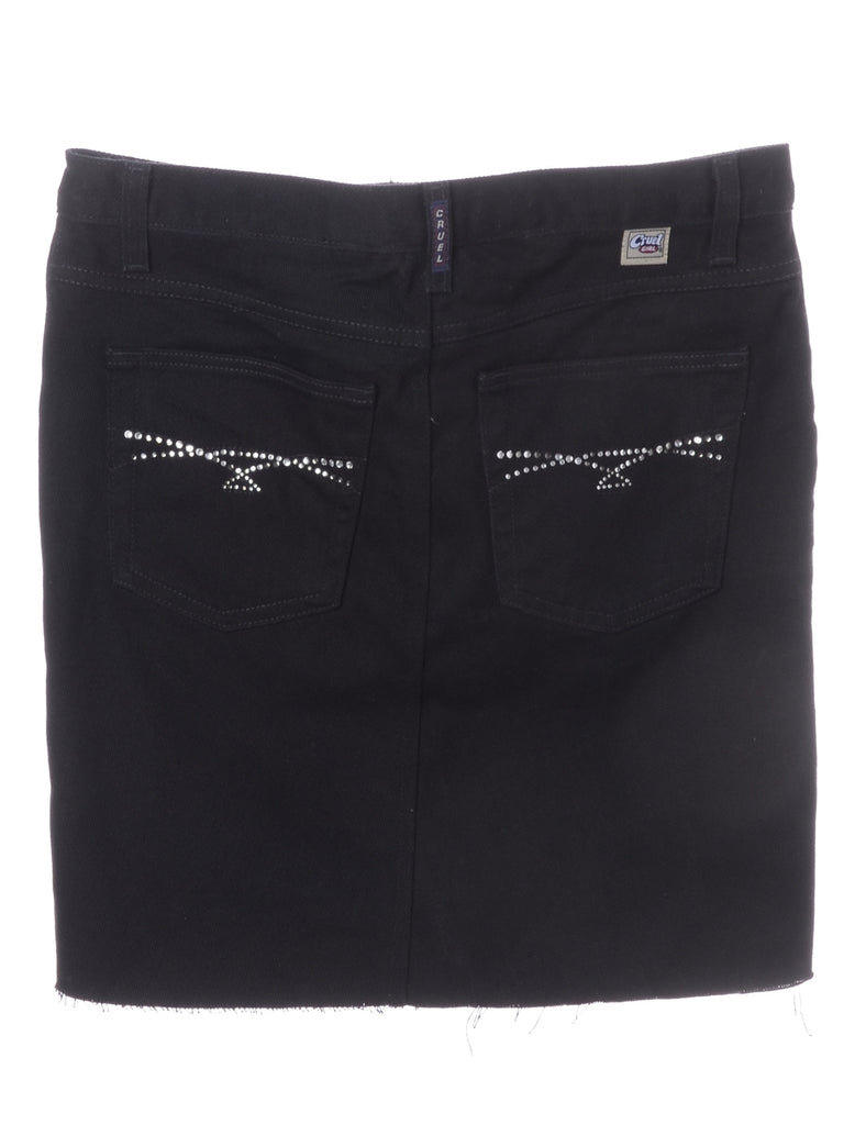 Beyond Retro Label Label Jess Denim Mini Skirt