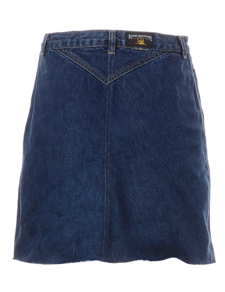 Beyond Retro Label Label Jess Denim Mini Skirt