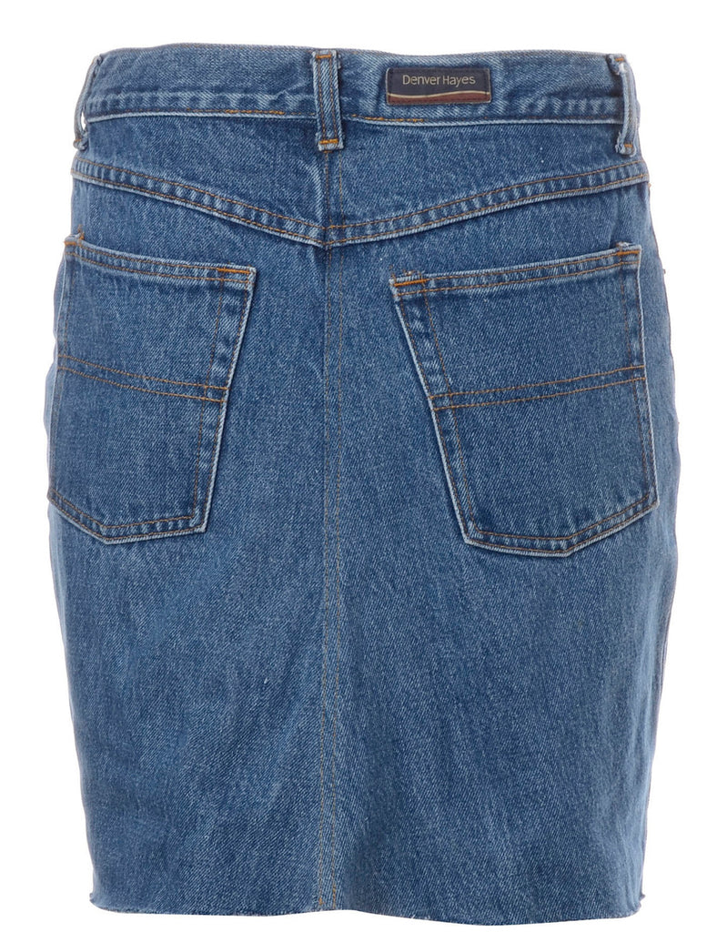 Beyond Retro Label Label Jess Denim Mini Skirt