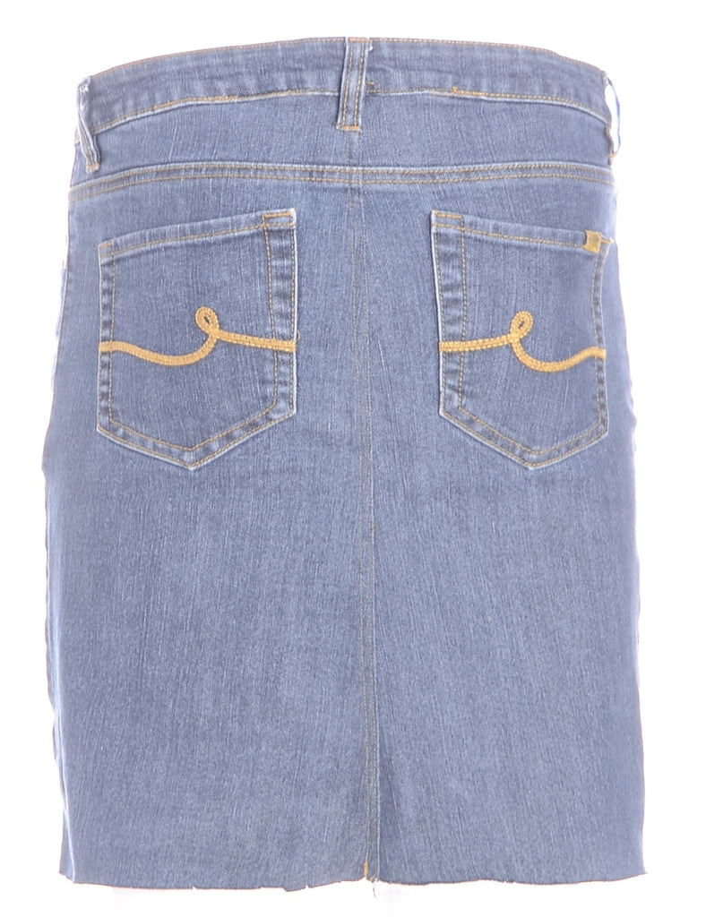 Beyond Retro Label Label Jess Denim Mini Skirt