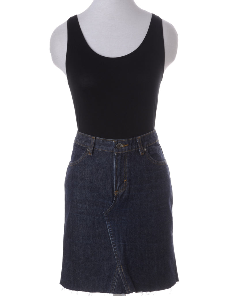 Beyond Retro Label Label Jess Denim Mini Skirt