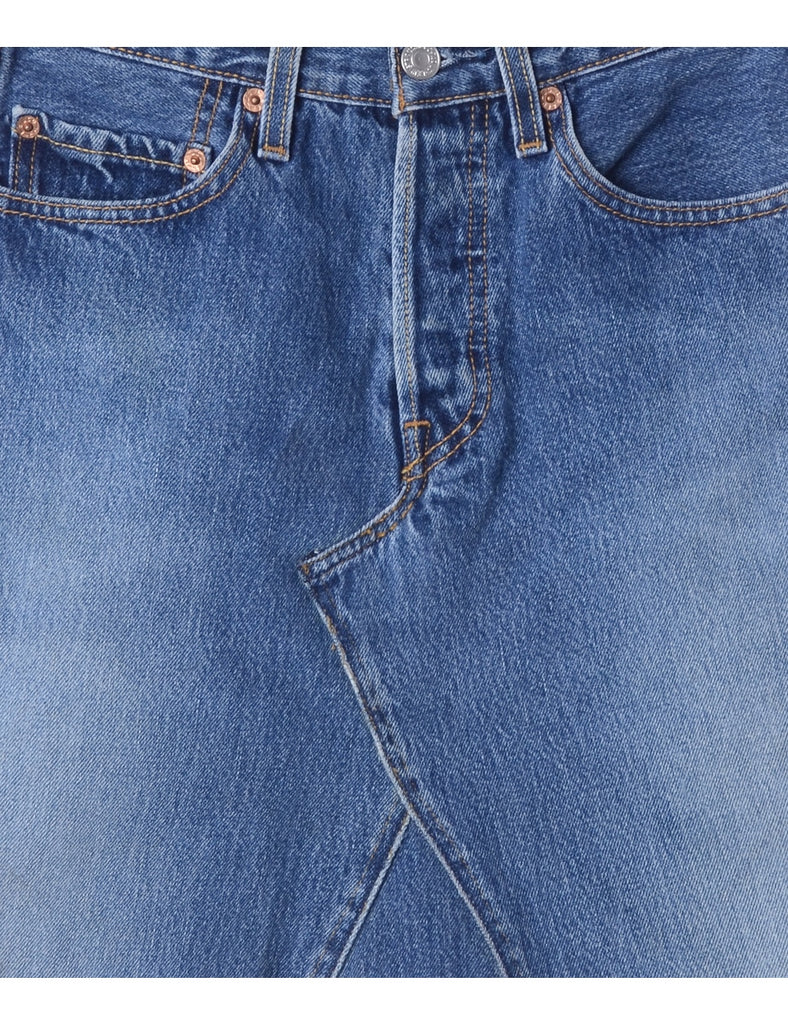 Beyond Retro Label Label Jess Denim Mini Skirt